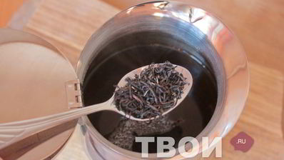 чай с молоком