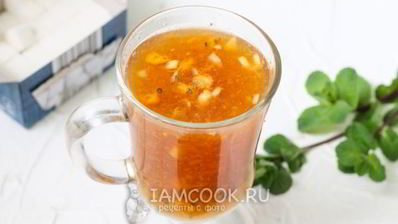 чай с облепихой и имбирем