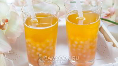 чай с тапиокой