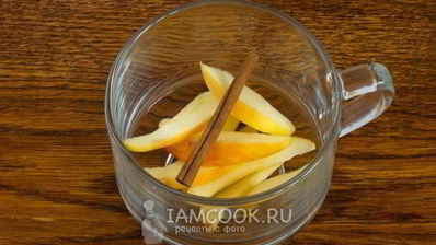 чай с яблоками