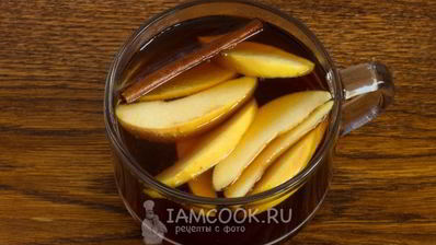 чай с яблоками