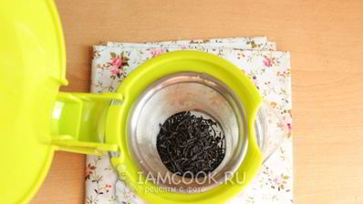 черный чай с имбирем
