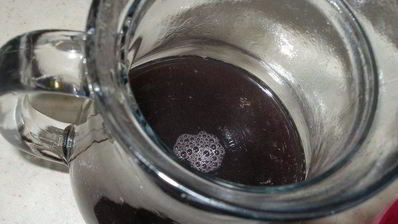 ежевично-мятный холодный чай