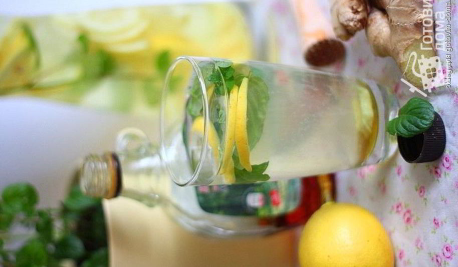 Рецепт горячего лимонного чая с имбирем и мятой франкфурт