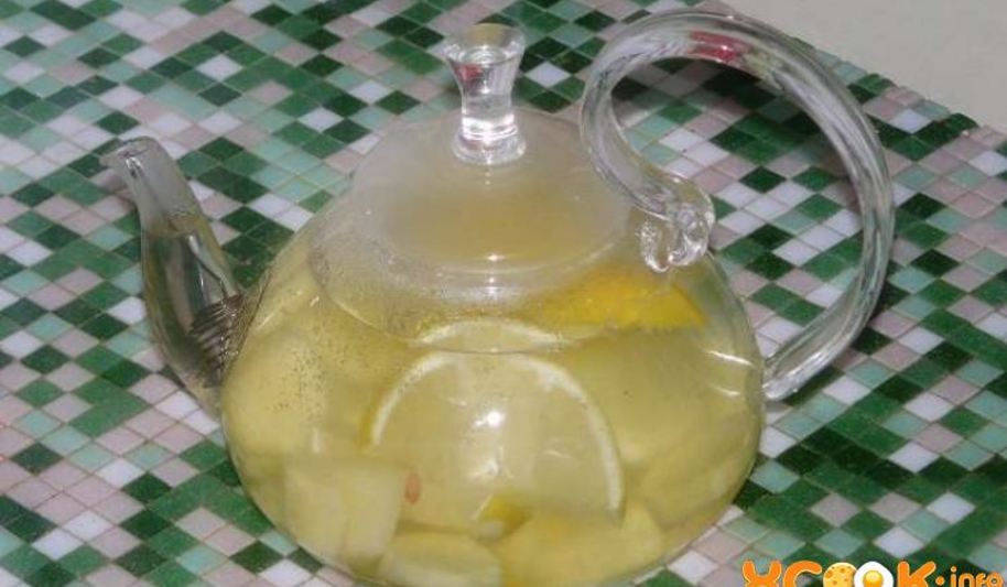 Рецепт имбирно-лимонного чай