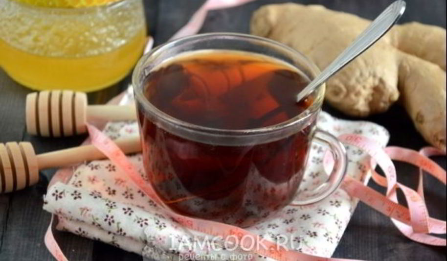 Рецепт имбирного чая для похудения