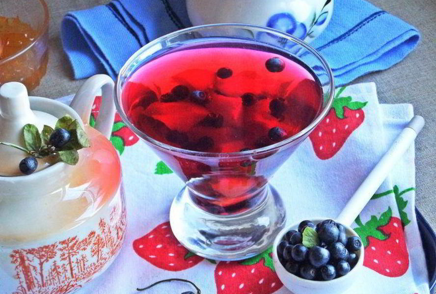 Холодный чай из каркаде