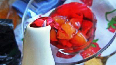 холодный чай из каркаде