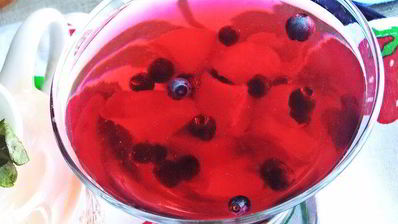 холодный чай из каркаде