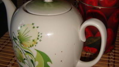 клубничный чай