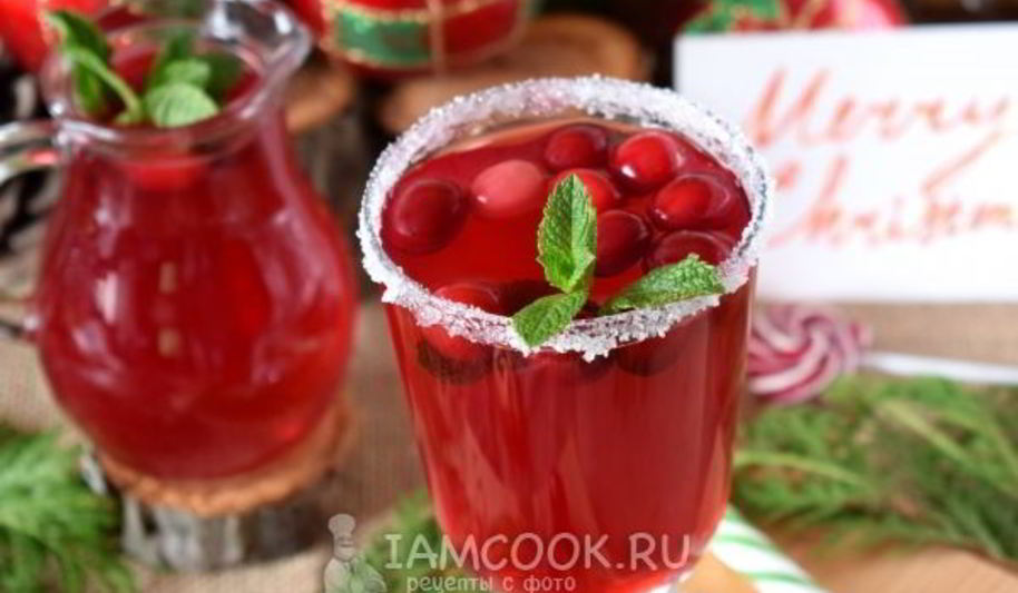 Рецепт клюквенного чая