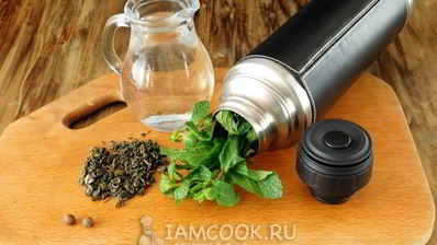 клюквенный чай