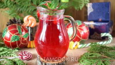 клюквенный чай