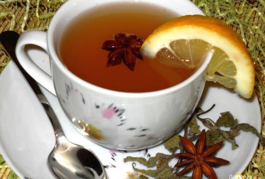 Лимонно-мятный чай Живая вода