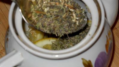 лимонно-мятный чай живая вода