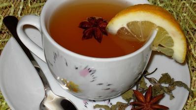 лимонно-мятный чай живая вода