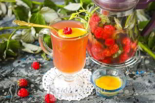 Малиновый чай