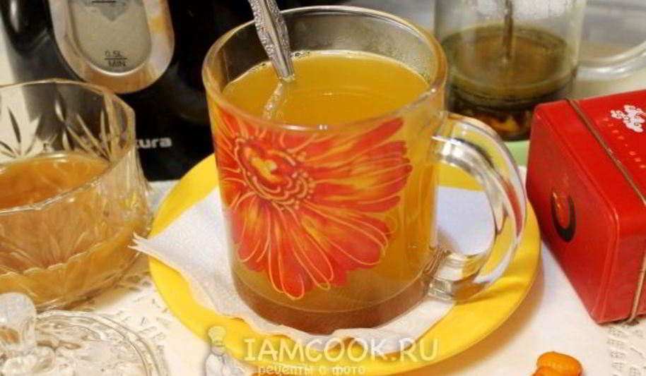 Рецепт облепихового чая