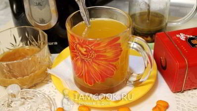 облепиховый чай