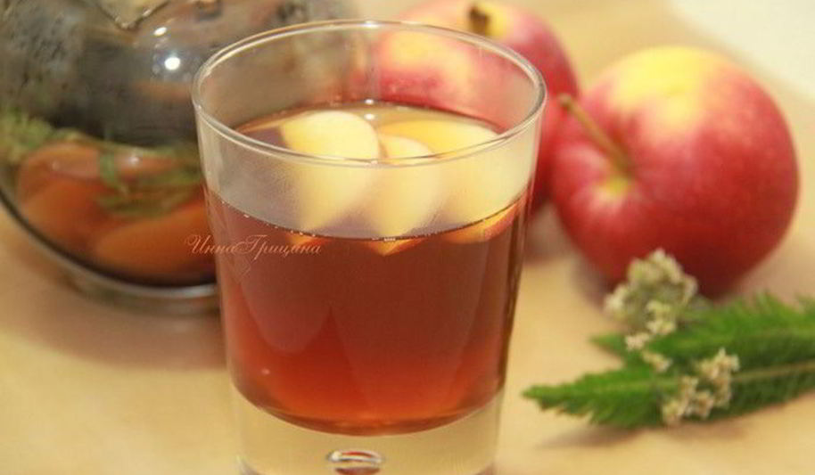 Рецепт пряного яблочного чая