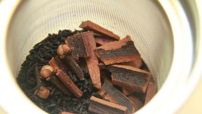 пряный яблочный чай