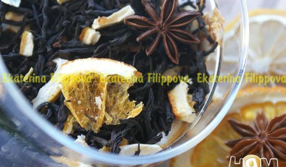 Рецепт цитрусового чая