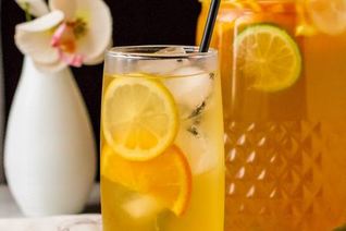 Цитрусовый ледяной чай