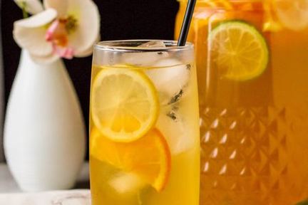 Цитрусовый ледяной чай