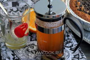 Яблочный чай с апельсином