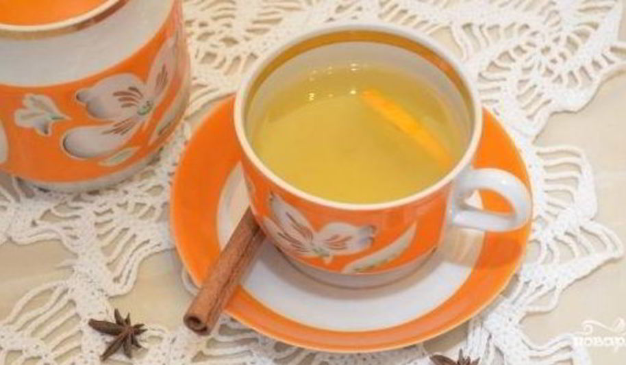 Рецепт зеленого чая с апельсином