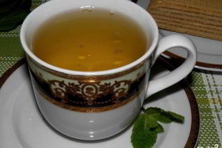 Зеленый чай с грибом рейши