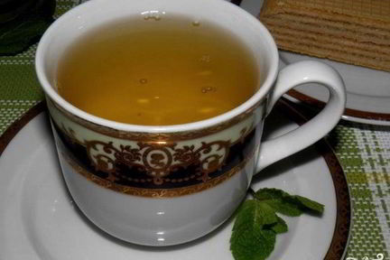 Зеленый чай с грибом рейши