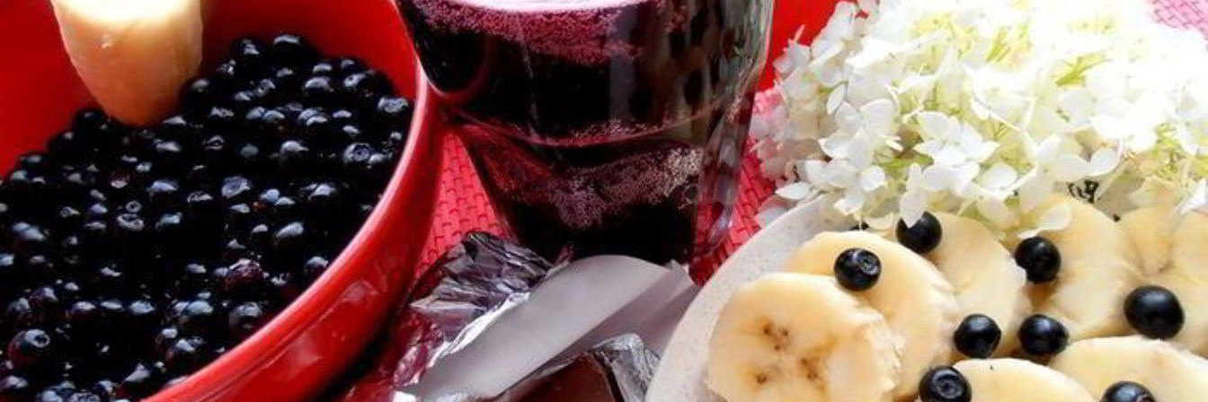 Черничный коктейль с бальзамом