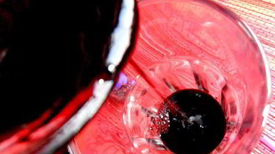 черничный коктейль с бальзамом