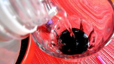 черничный коктейль с бальзамом