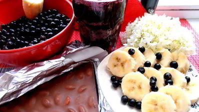 черничный коктейль с бальзамом