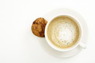 Черный кофе со сливками