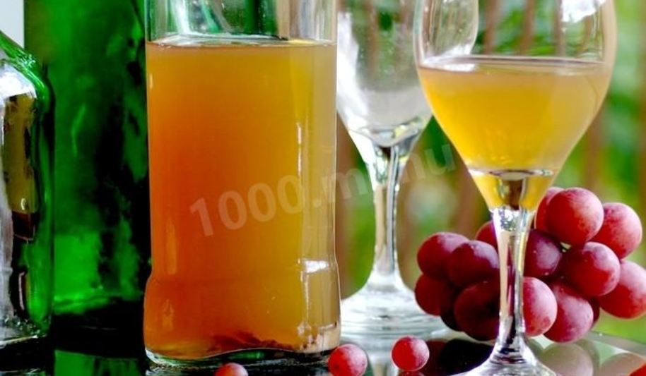 Рецепт домашнего белого вина из винограда