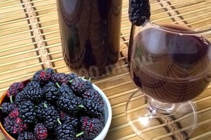 Домашнее вино из шелковицы