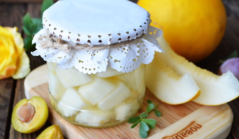 Рецепт дыни в сиропе без стерилизации