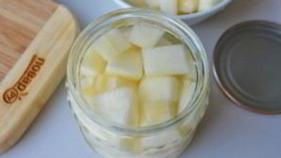 дыня в сиропе без стерилизации