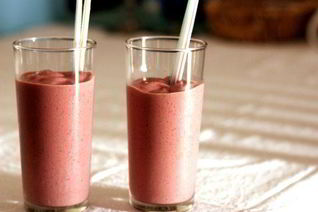 Фруктовый коктейль с апельсиновым соком