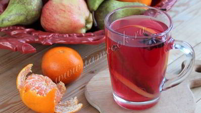 глинтвейн безалкогольный из сока