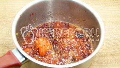 глинтвейн из белого вина с апельсином и клюквой