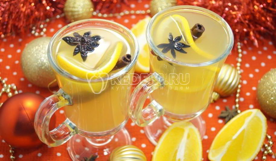 Рецепт глинтвейна из белого вина