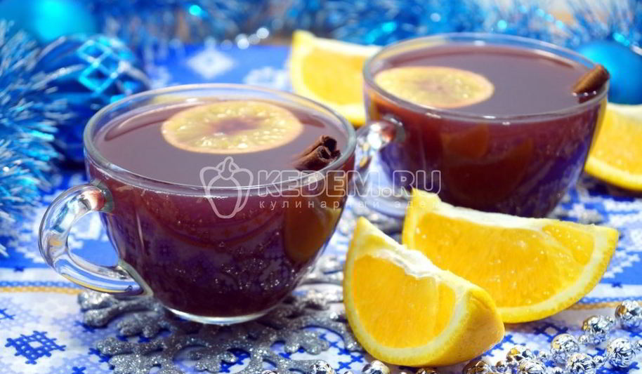 Рецепт глинтвейна с апельсином