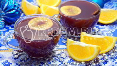 глинтвейн с апельсином