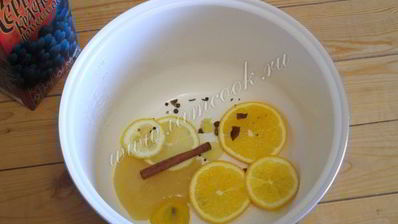 глинтвейн в мультиварке