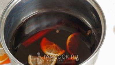 кета в ароматном соусе глинтвейн