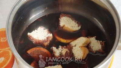 кета в ароматном соусе глинтвейн